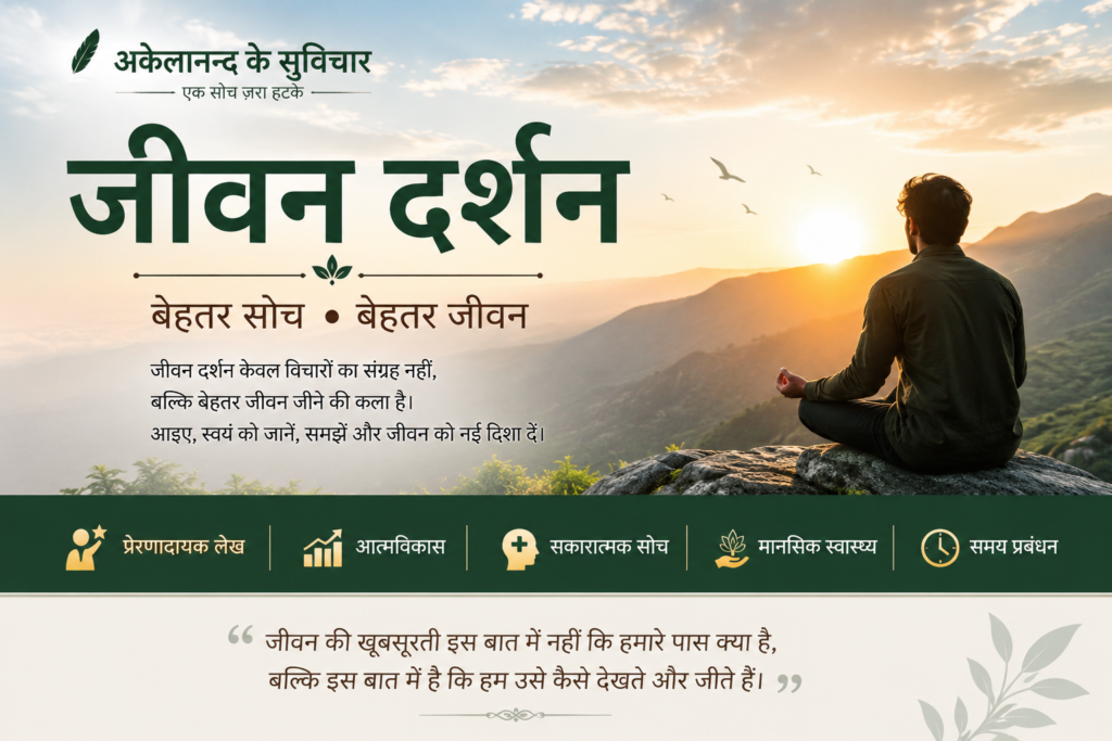 जीवन दर्शन